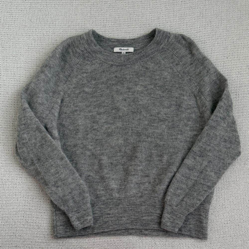 Madewell Alpaca Sweater Gray Size XS